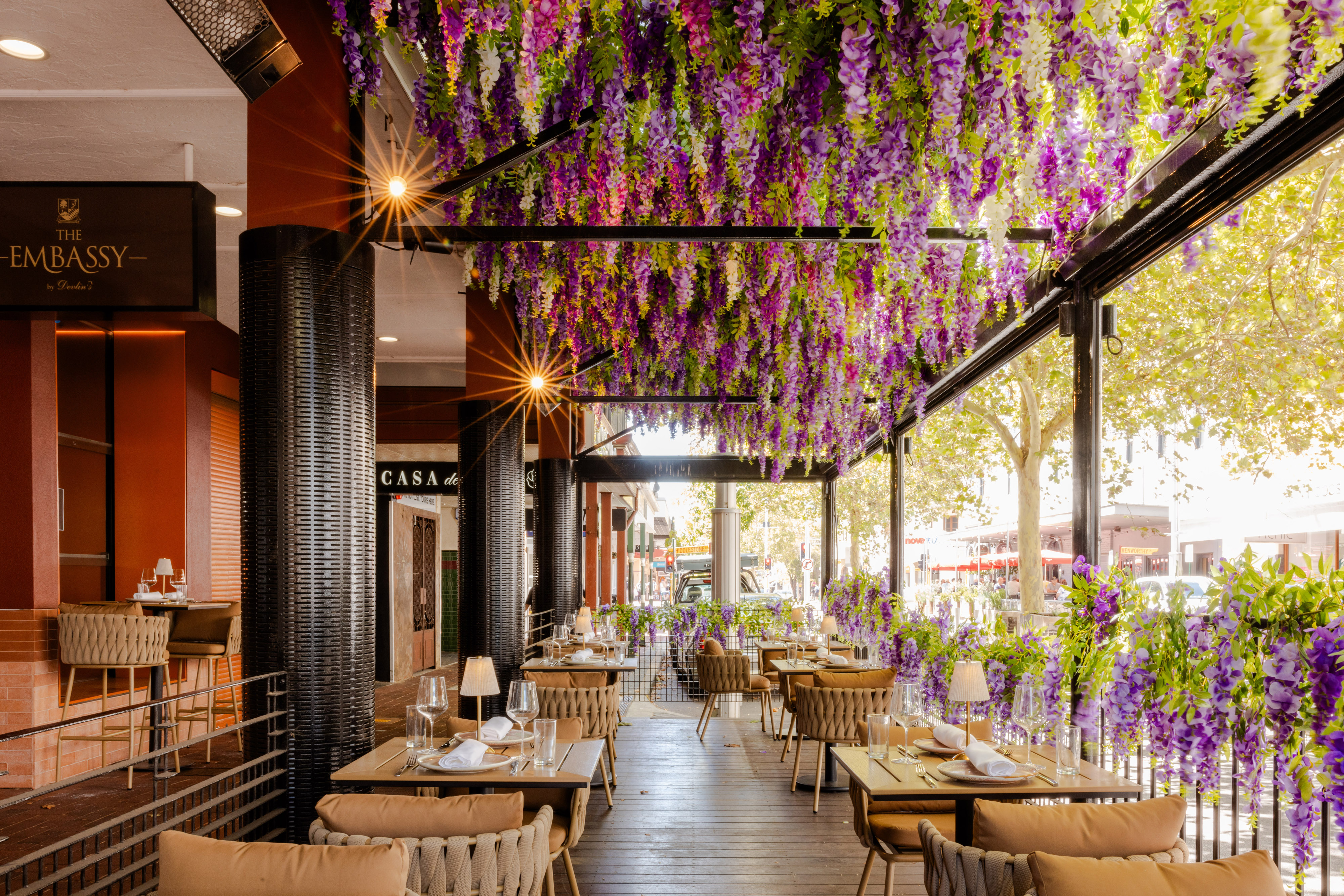 The Embassy - dining experience